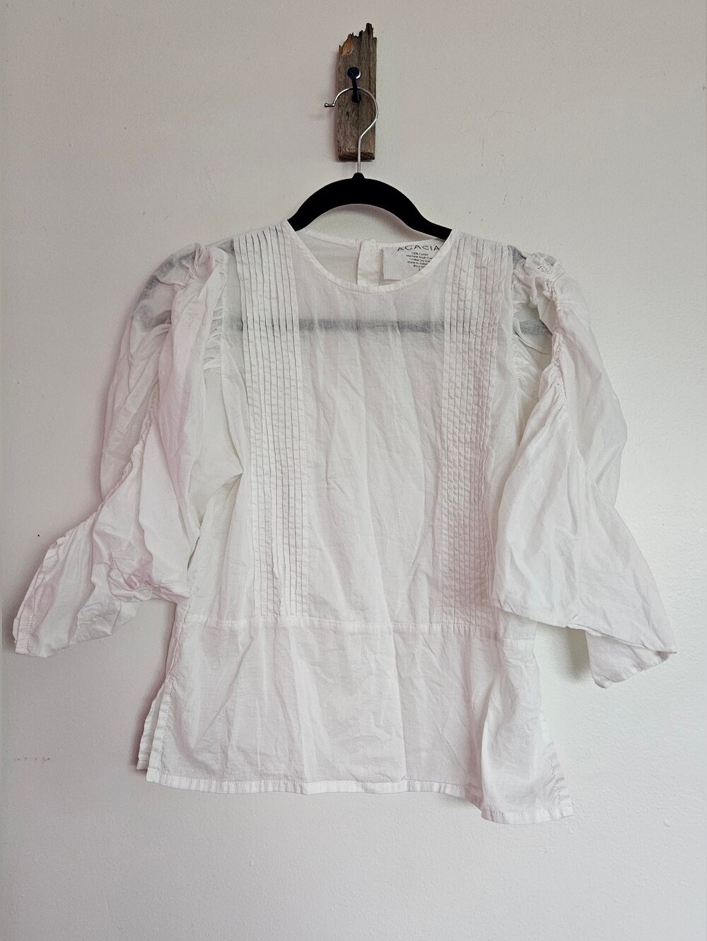Acacia swimwear Cotton top Size S